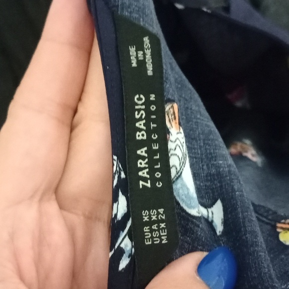 Zara novelty ice cream print cropped top - Picture 5 of 8